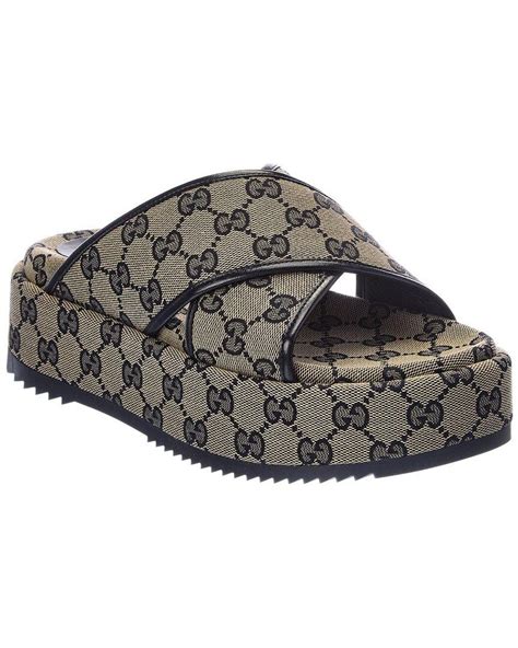 gucci platform sandals|gucci platform sandals sale clearance.